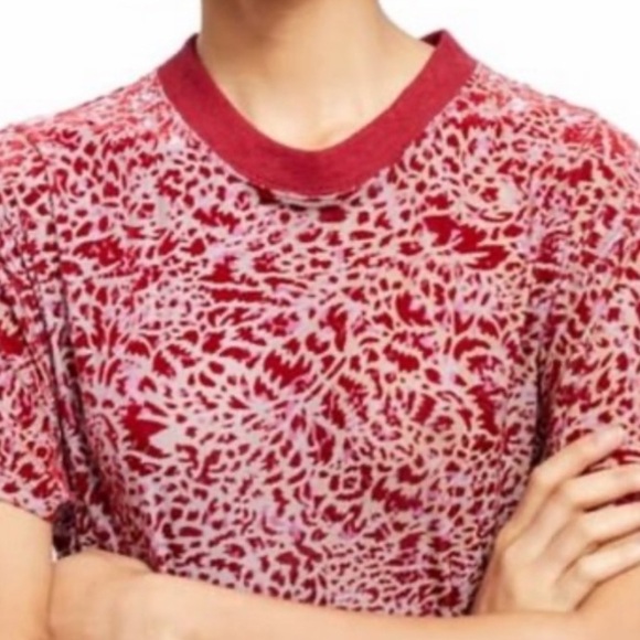 Free People (We The Free ) Velour Top Size Medium - Picture 5 of 15